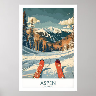 Aspen Ski Print - Colorado 1