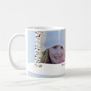 Aspen Snow Holiday Photo Mug