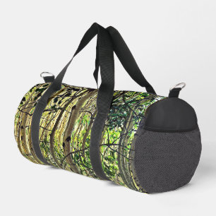 Aspen Tree Forest – Vibrant Yellows & Yellow‑Green Duffle Bag