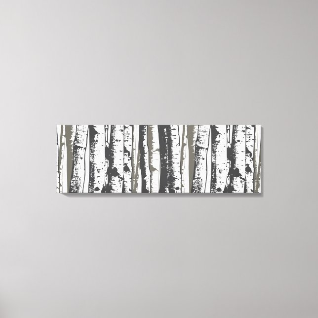 aspen trees canvas print (Front)