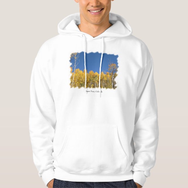 Aspen Trees, Colorado Hoodie (Front)
