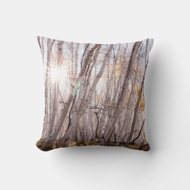 Aspen Trees Cushion (Front)