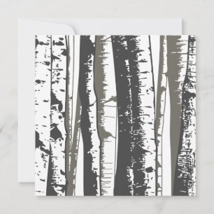 aspen trees invitation