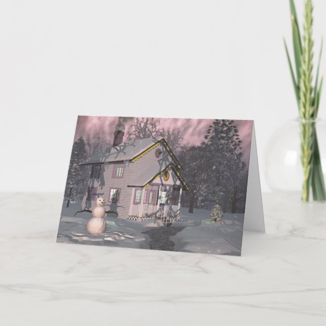 Aspenglow Holiday Card (Front)