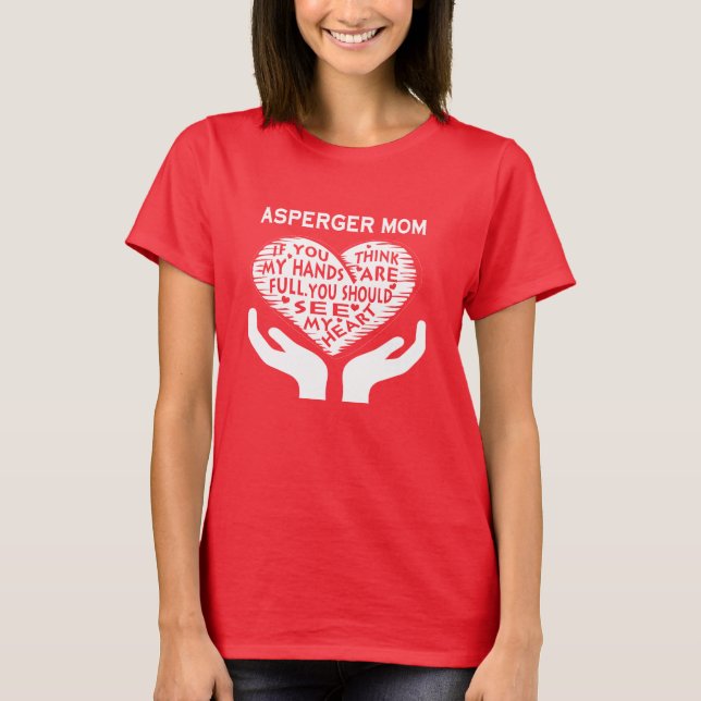 Asperger Mum T-Shirt (Front)