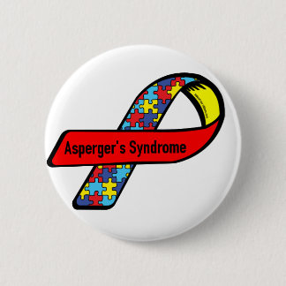 Aspergers Awareness 6 Cm Round Badge