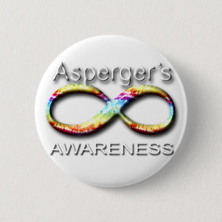 Aspergers Awareness 6 Cm Round Badge