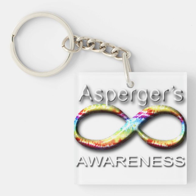 Aspergers Awareness Key Ring (Front)