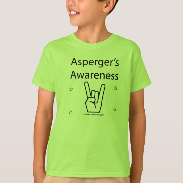 Aspergers Awareness T-Shirt (Front)