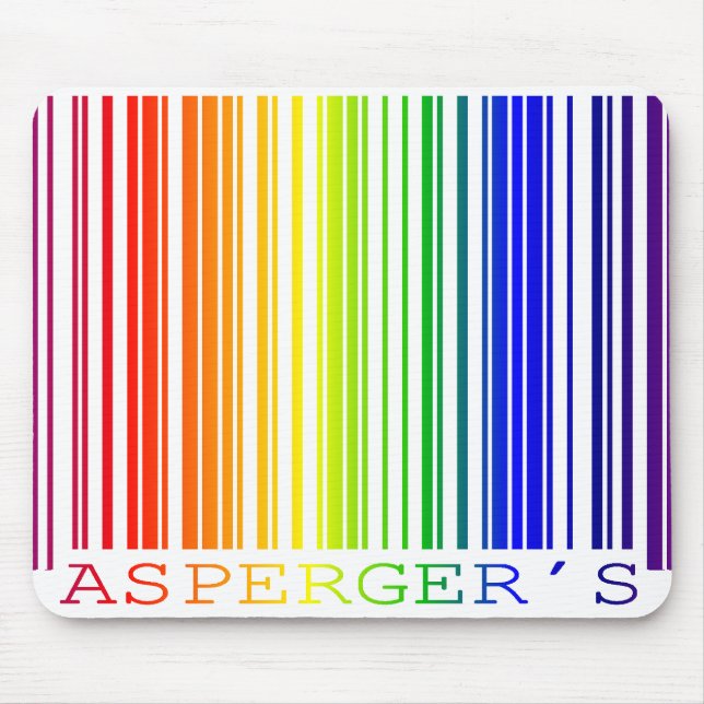Asperger's Code Mouse Pad (Front)