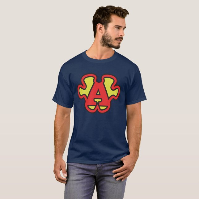 Aspergers Syndrome Aware Superpower T-shirt (Front Full)