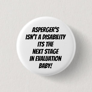 aspergers syndrome awareness badge