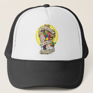 Asperger's Syndrome Praying Hands Trucker Hat