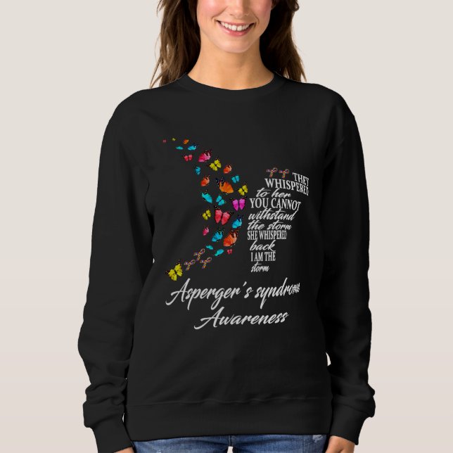 Aspergers Syndrome Warrior Sweatshirt (Front)