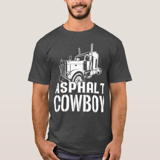 Asphalt Cowboy Trucker T-Shirt