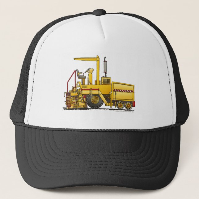 Asphalt Paving Machine Construction Hats (Front)