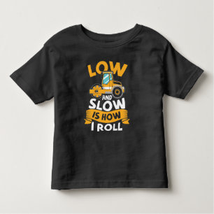 Asphalt Paving Operator Concrete Masonry Worker Toddler T-Shirt