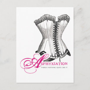 Asphyxiation - There's Nothing Quite Like It Postcard