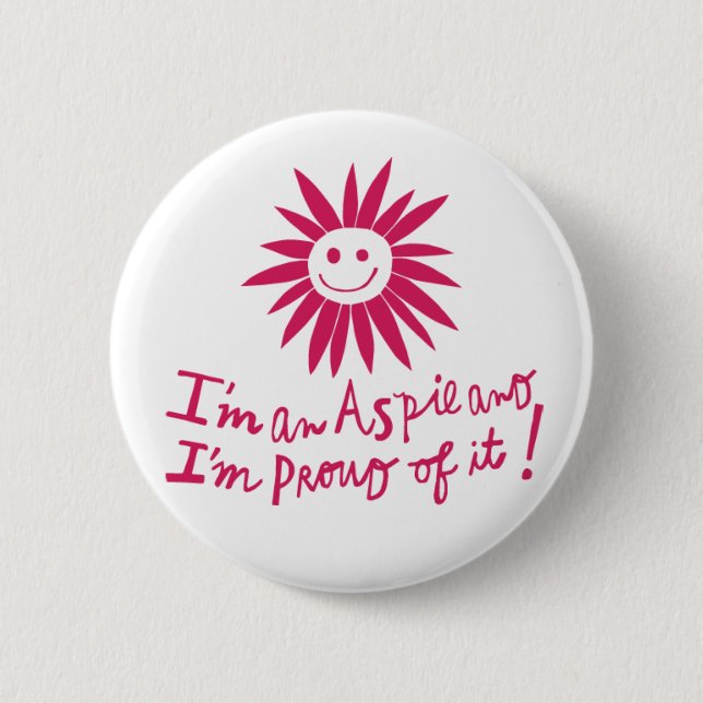 Aspie Pride Button (Front)