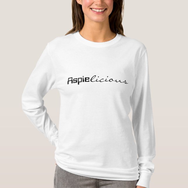 Aspielicious fitted ladies' hoodie T-Shirt (Front)