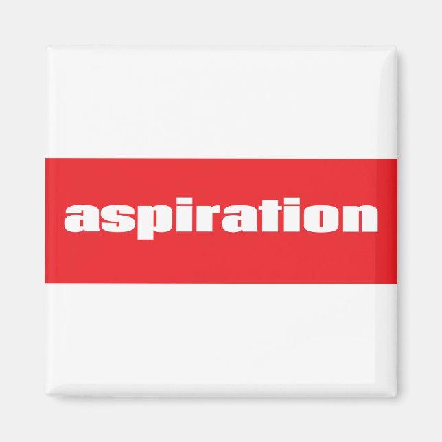 Aspiration Magnet (Front)