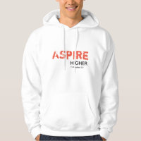 ASPIRE HIGHER Inspire Christian WHITE