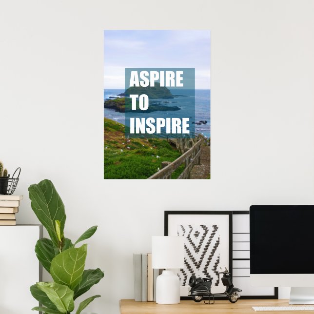 Aspire to inspire poster (Home Office)