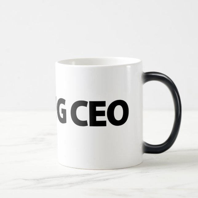 Aspiring CEO white Magic Mug (Right)