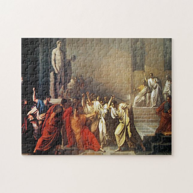 Assassination of Julius Caesar Jigsaw Puzzle (Horizontal)