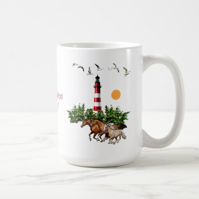 Assateague Island Lighthouse Mug (Right)