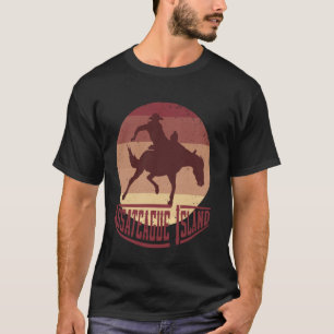 Assateague Island Souvenir Maryland Horse Riding T-Shirt