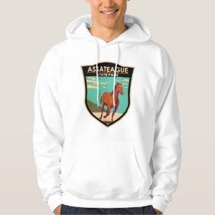 Assateague State Park Maryland Badge Hoodie