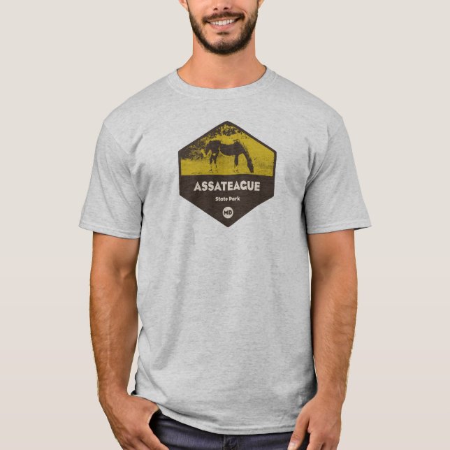 Assateague State Park Maryland T-Shirt (Front)