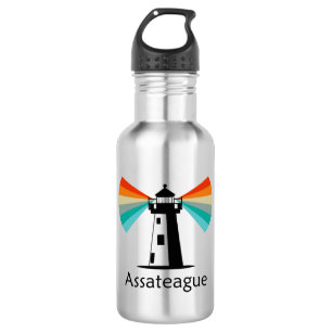Assateague Virginia Lighthouse Rainbow 532 Ml Water Bottle