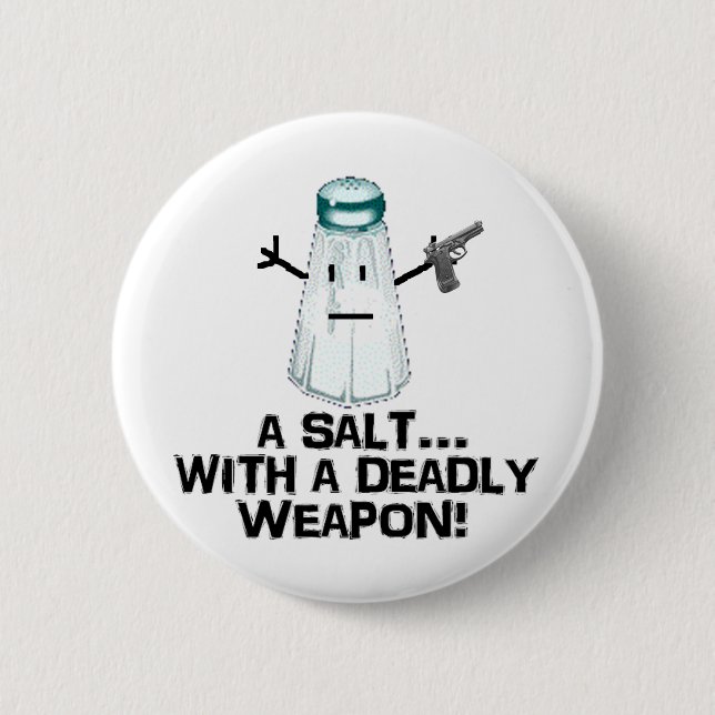 Assault! 6 Cm Round Badge (Front)