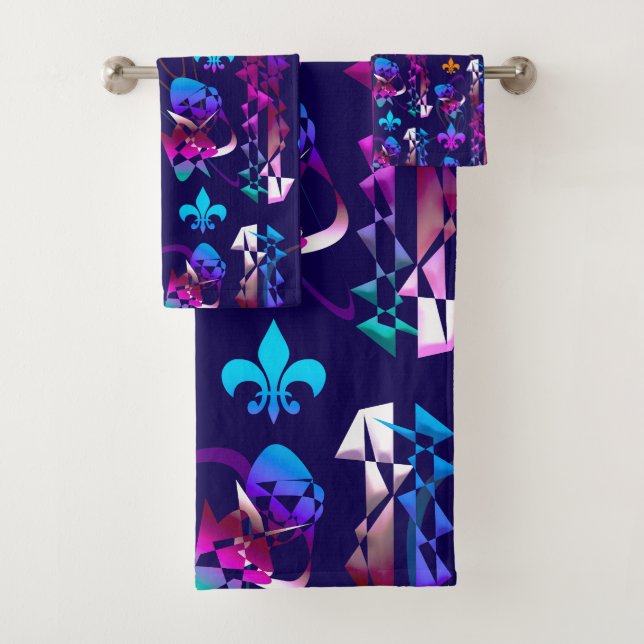 Assault on the Medieval Castle 3 Bath Towel Set (Insitu)