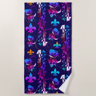 Assault on the Medieval Castle 3 Beach Towel
