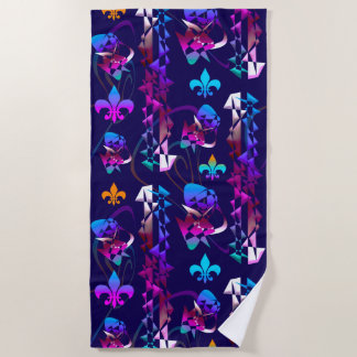 Assault on the Medieval Castle 3 Beach Towel