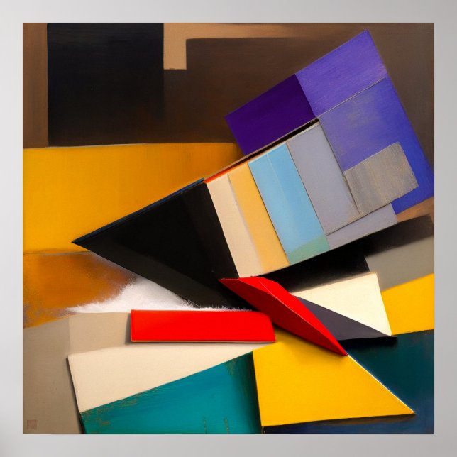 Assemblage #12 - Canvas Art Print (Front)