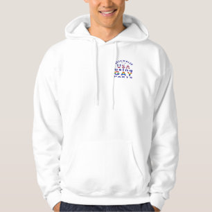 Assembled in USA Gay Parts  Hoodie