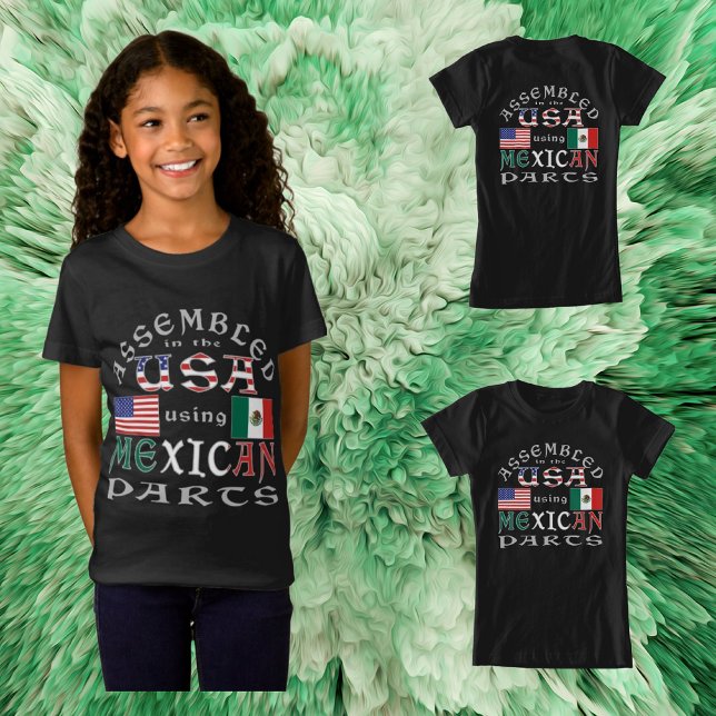 Assembled in USA Using Mexican Parts  T-Shirt (Creator Uploaded)