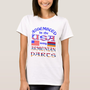 Assembled USA Using Armenian Parts T-Shirt
