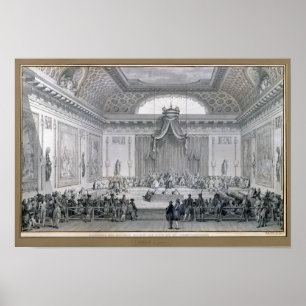 Assemblee des Notables Presided over by Louis Poster