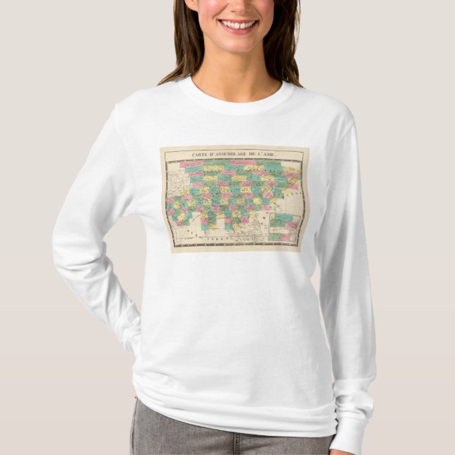 Assembly Map of Asia T-Shirt (Front)