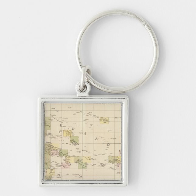 Assembly Map of Oceania Key Ring (Front)