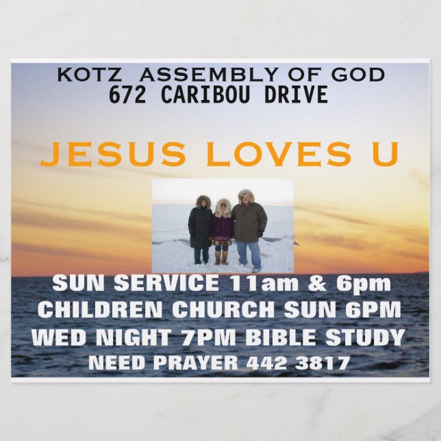 assembly of god kotz flyer (Front)