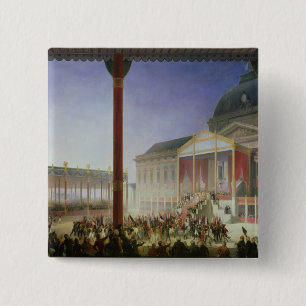 Assembly of the Champ de Mai, 1st June 1815 15 Cm Square Badge