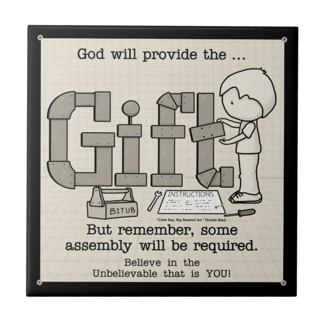 Assembly Required Tile (Front)