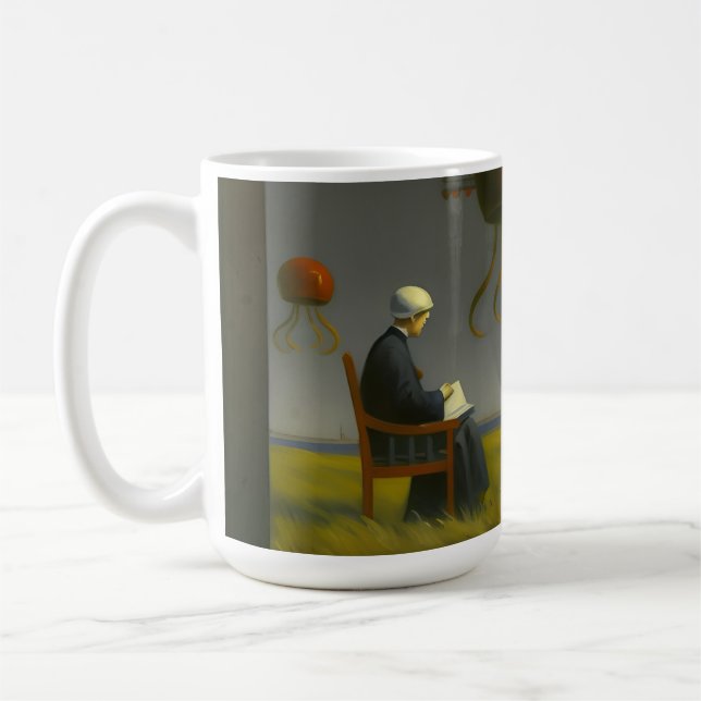 Assent of the pods coffee mug (Left)
