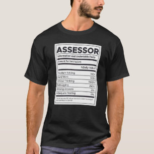 Assessor Nutrition Information   T-Shirt